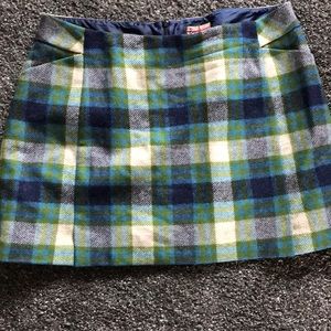 Biden Mini Wool Skirt